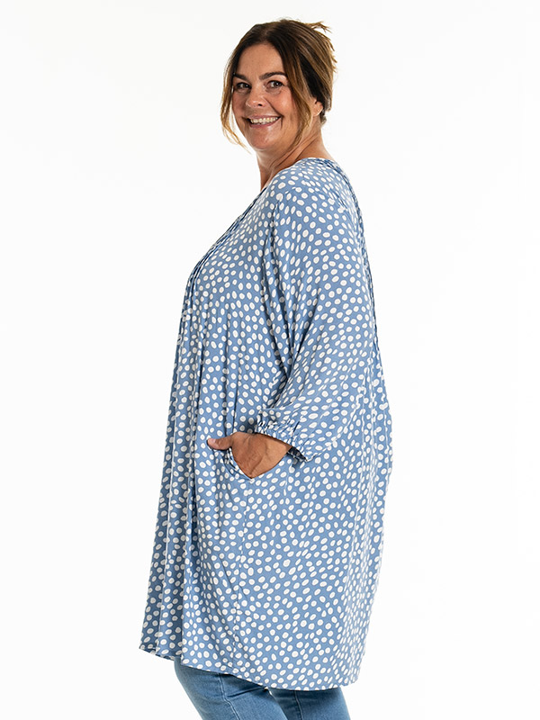 JOHANNE - Plus Size Tunika fra Gozzip