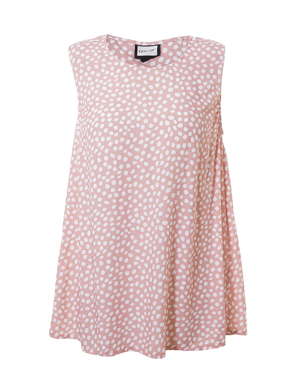 BEATA - Plus Size Topp fra Gozzip