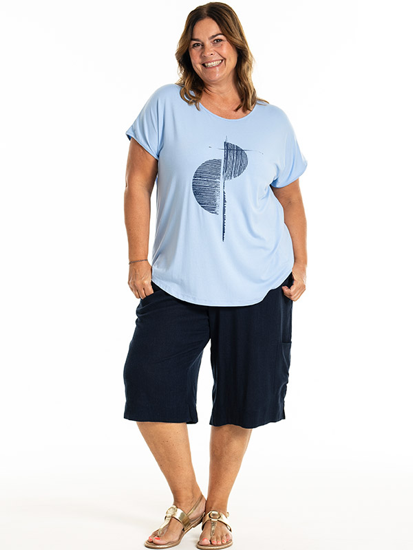 DUNGA - Plus Size Shorts fra Gozzip