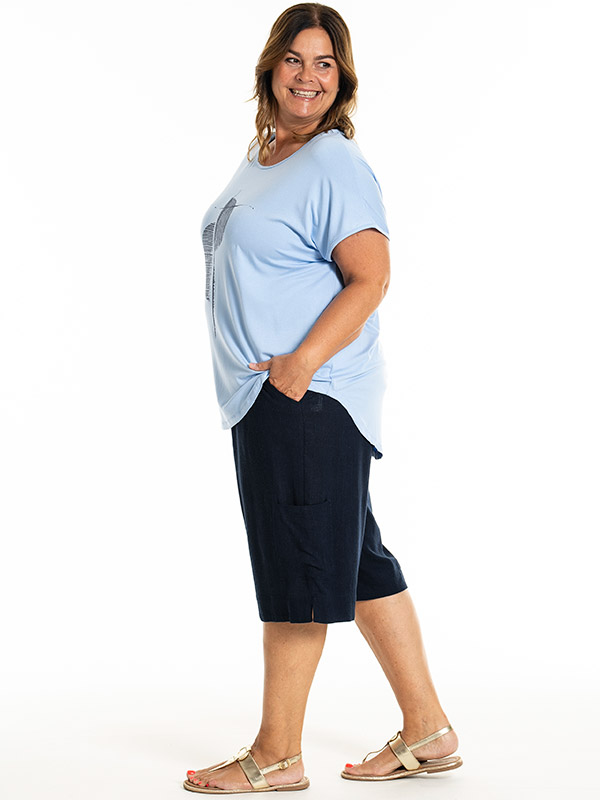 DUNGA - Plus Size Shorts fra Gozzip