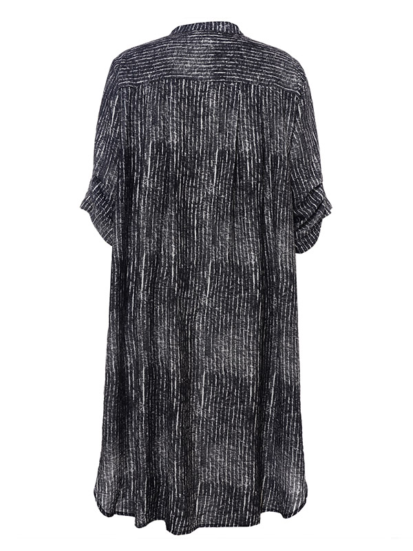 LAILA - Plus Size Kjole fra Gozzip Black