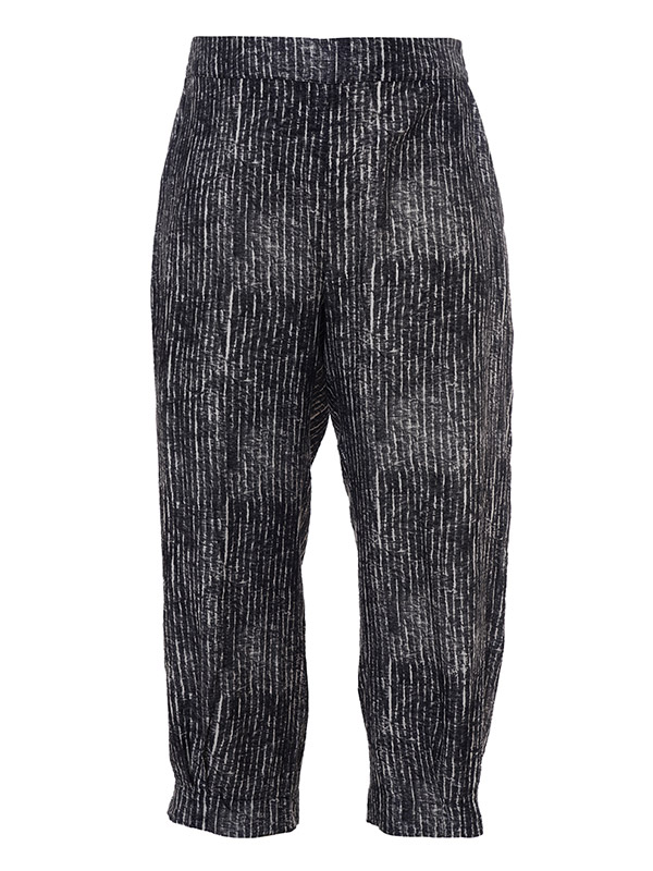LINNA - Plus Size Bukser fra Gozzip Black