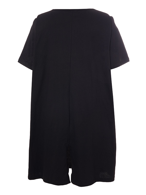 LILLY - Plus Size Tunika fra Gozzip Black
