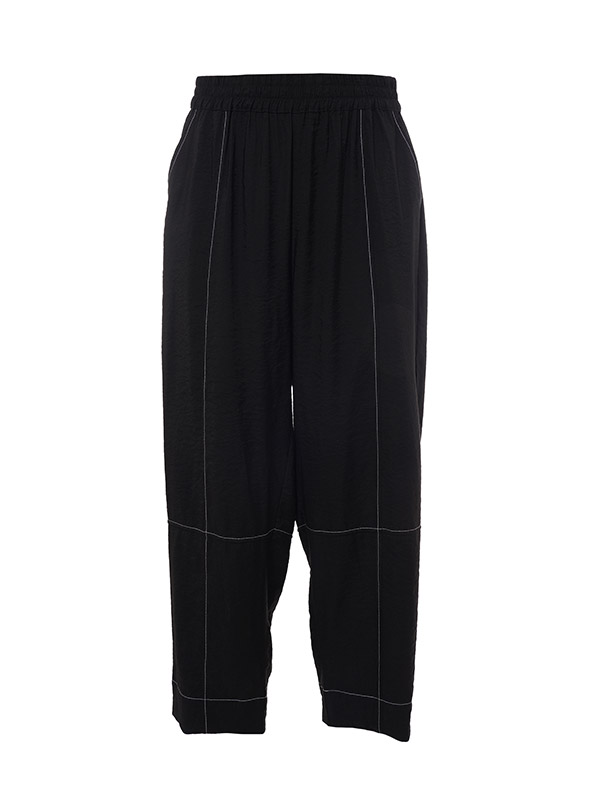 LOLLY - Plus Size Bukser fra Gozzip Black