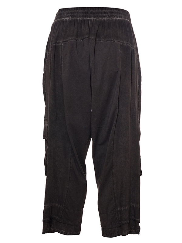 LEANETTE - Plus Size Bukser fra Gozzip Black