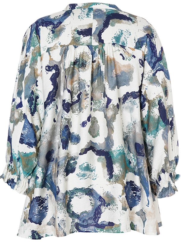 MALINA - Plus Size Bluse fra Gozzip