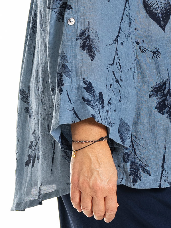 BILLIE - Plus Size Bluse fra Gozzip