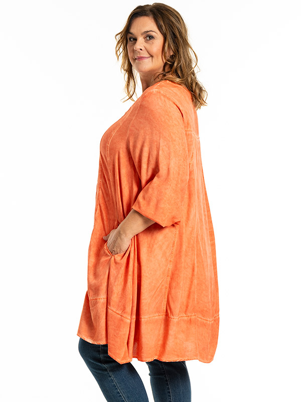 MAJ - Plus Size Tunika fra Gozzip