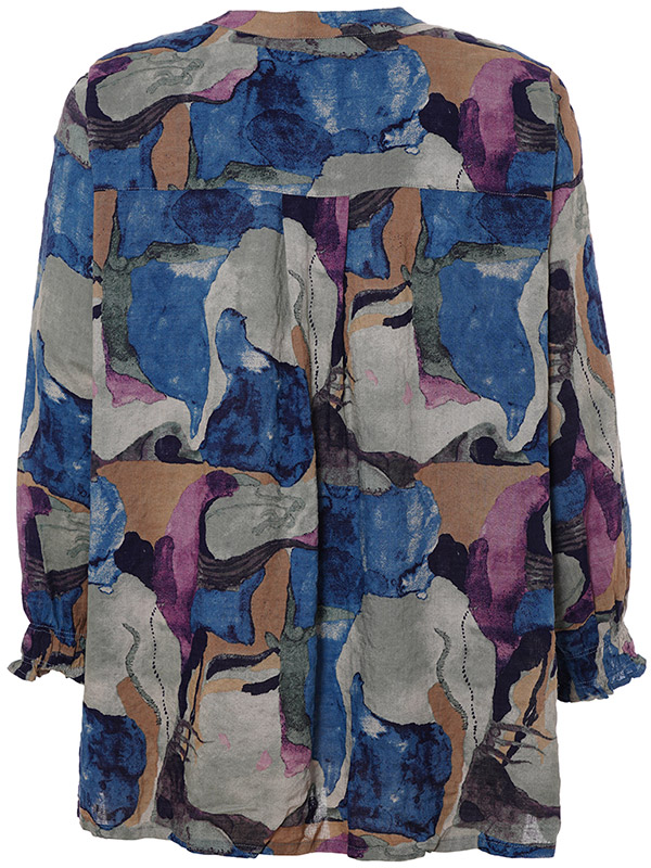 GHITA - Plus Size Bluse fra Gozzip