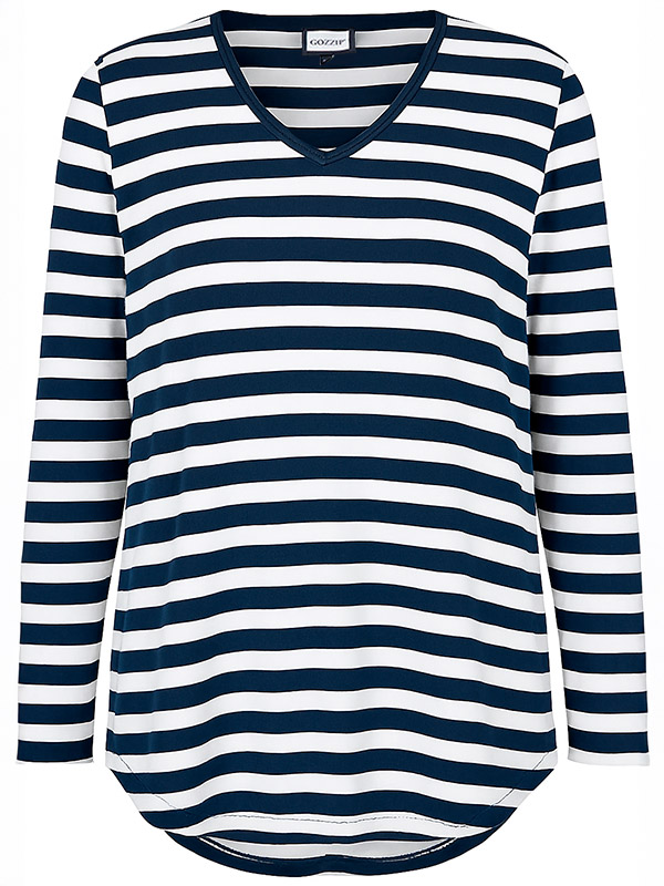 GITTE - Plus Size Bluse fra Gozzip