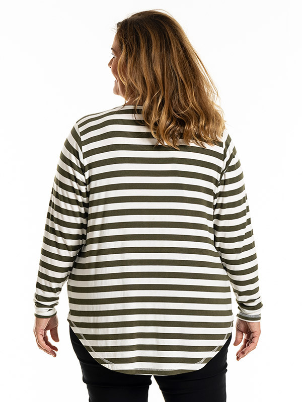 GITTE - Plus Size Bluse fra Gozzip