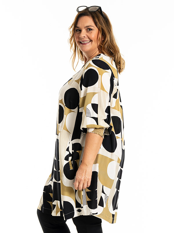 META - Plus Size Tunika fra Gozzip