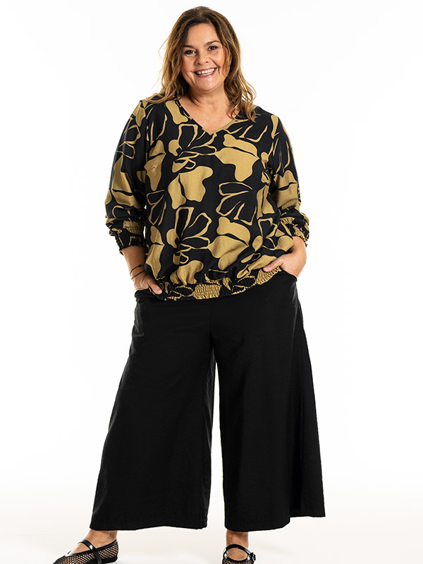 MIRABELLE - Plus Size Bluse fra Gozzip