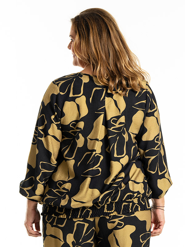 MIRABELLE - Plus Size Bluse fra Gozzip