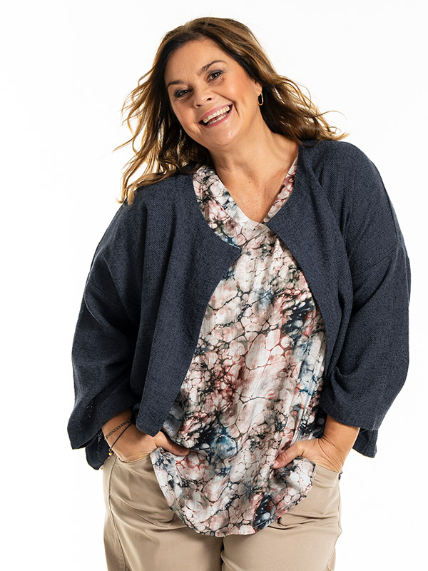 FIVA - Plus Size Cardigan fra Gozzip