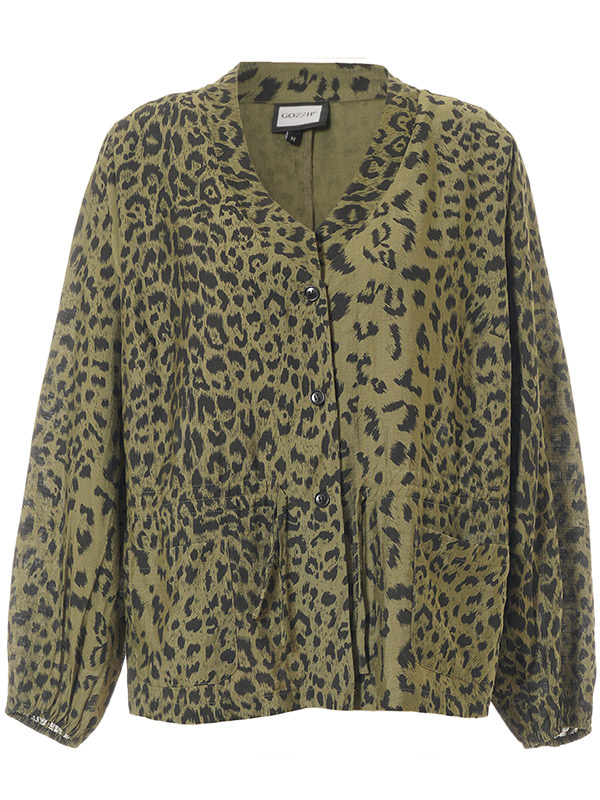 ELLIE - Plus Size Jakke fra Gozzip