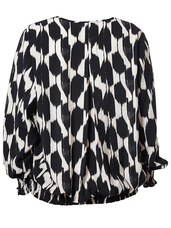 MIRABELLE - Plus Size Bluse fra Gozzip