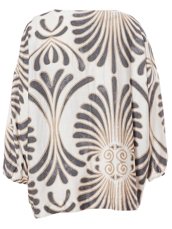 ANN-MARI - Plus Size Bluse fra Gozzip