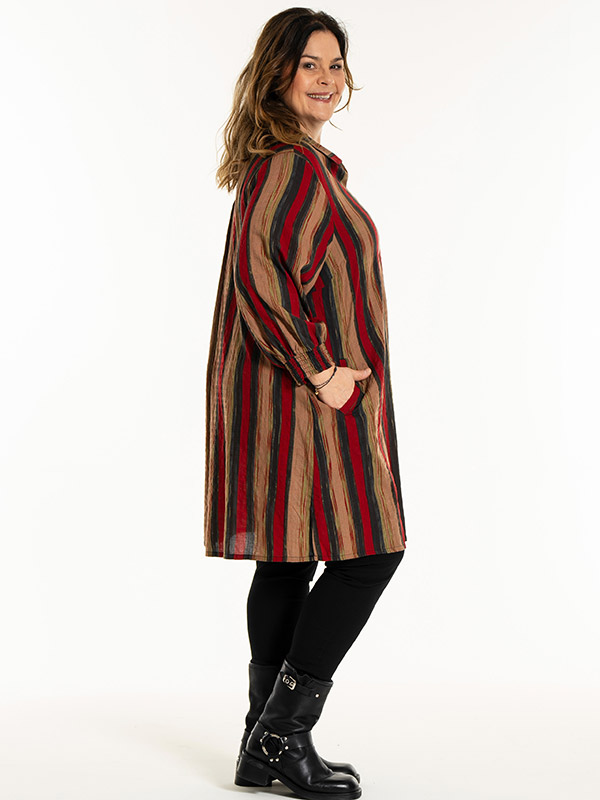 GSCARLETT - Plus Size Tunika fra Gozzip