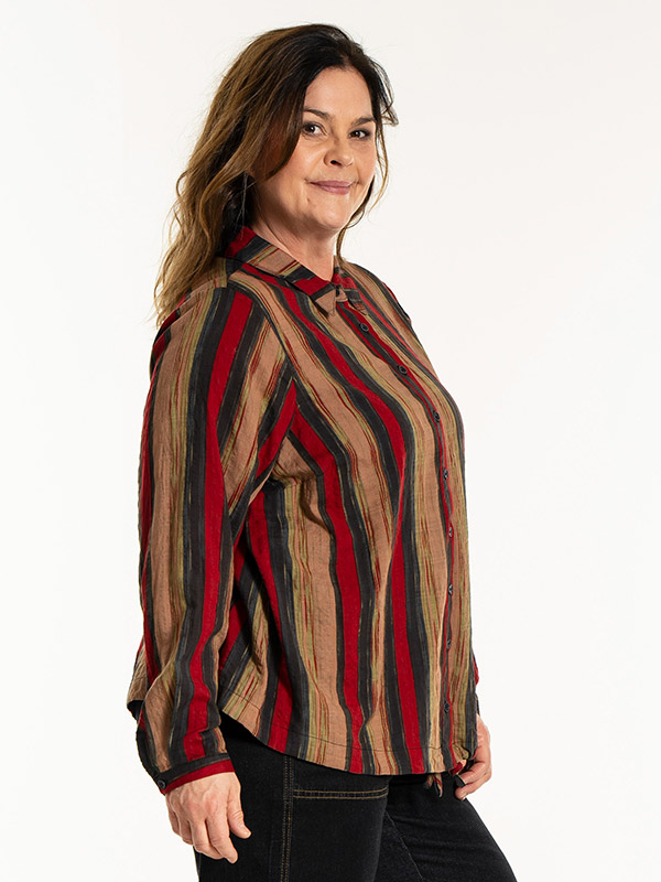 GMADISON - Plus Size Skjorte fra Gozzip