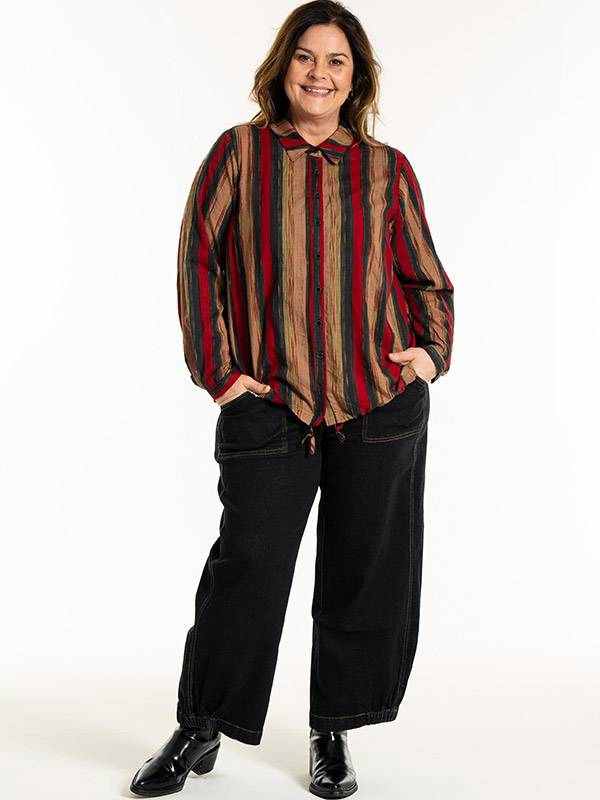 GMADISON - Plus Size Skjorte fra Gozzip