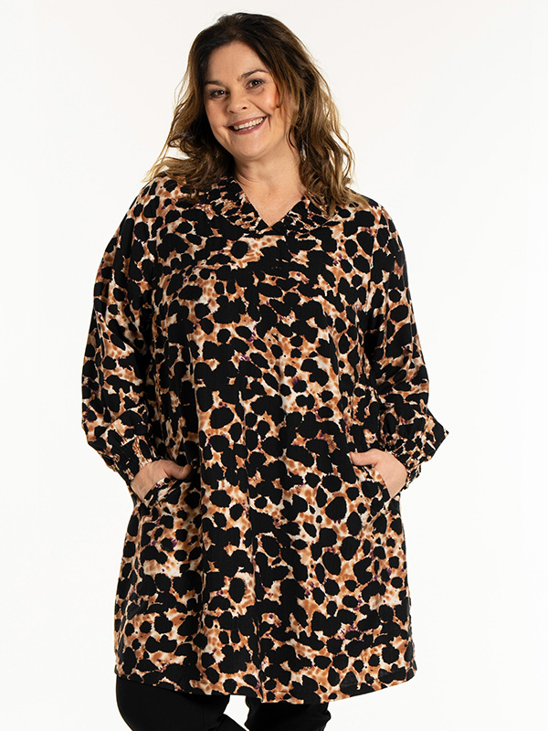 ABIGAIL - Plus Size Tunika fra Gozzip