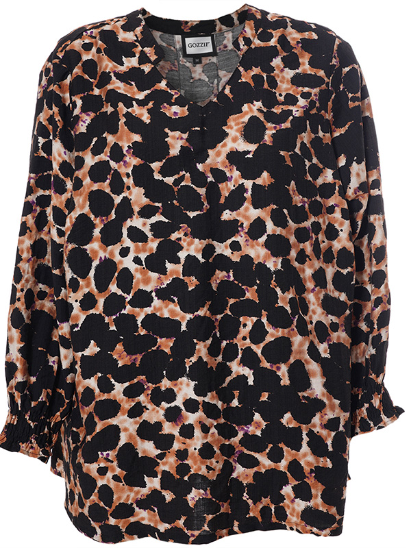 KETTY - Plus Size Bluse fra Gozzip