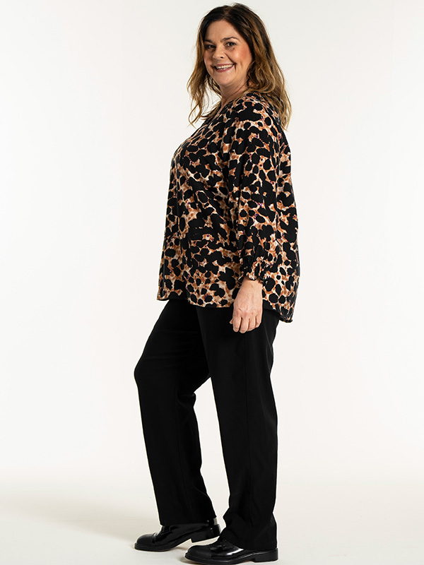 KETTY - Plus Size Bluse fra Gozzip