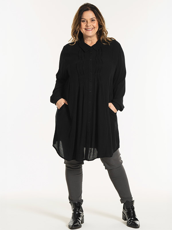 AURORA - Plus Size Tunika fra Gozzip
