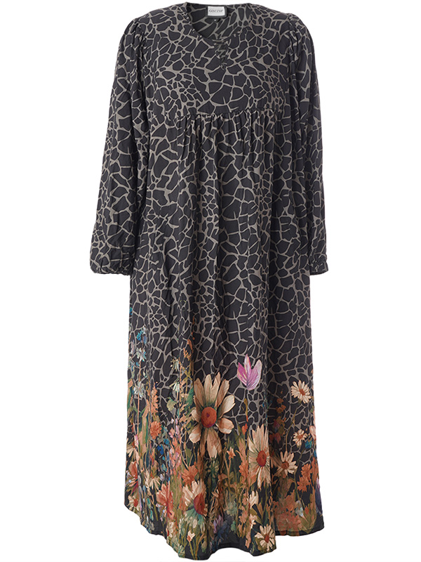 ILSE - Plus Size Kjole fra Gozzip