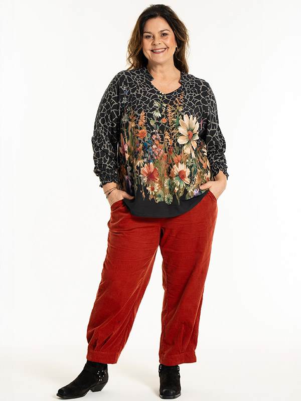KETTY - Plus Size Bluse fra Gozzip