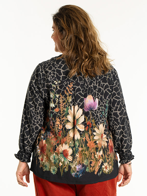 KETTY - Plus Size Bluse fra Gozzip
