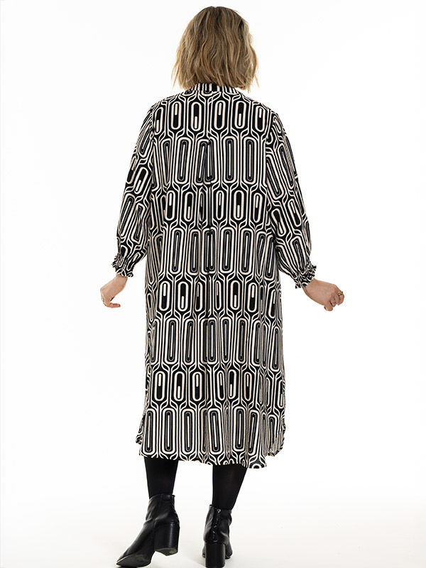GVALDIS - Plus Size Kjole fra Gozzip