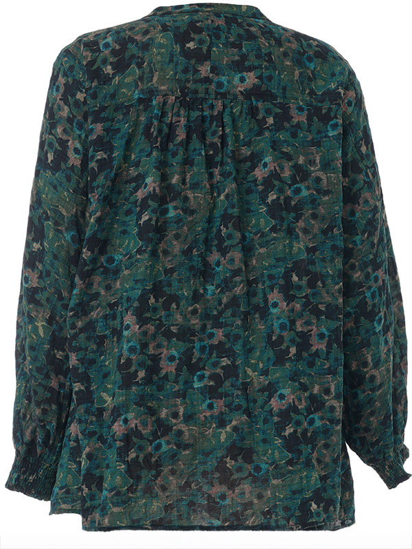 GMALINA - Plus Size Bluse fra Gozzip