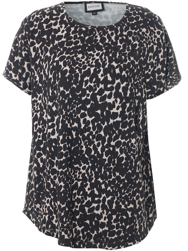 GGITTE - Plus Size T-shirt fra Gozzip