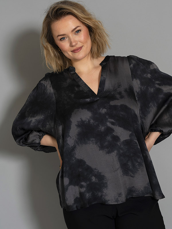 GKAMILLE - Plus Size Bluse fra Gozzip