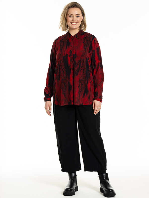 GKARINA - Plus Size Skjorte fra Gozzip