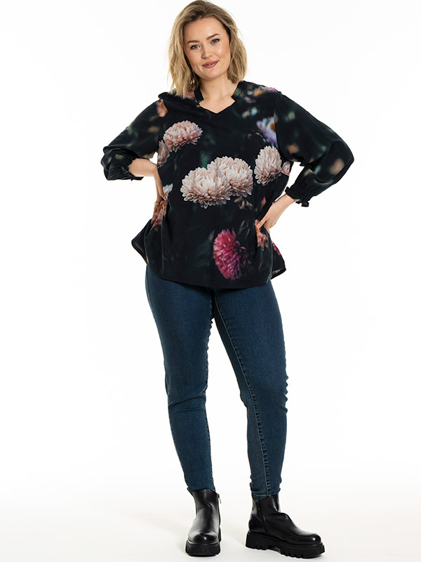 GKETTY - Plus Size Bluse fra Gozzip
