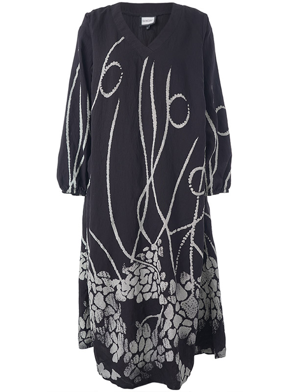 GMALENE - Plus Size Kjole fra Gozzip