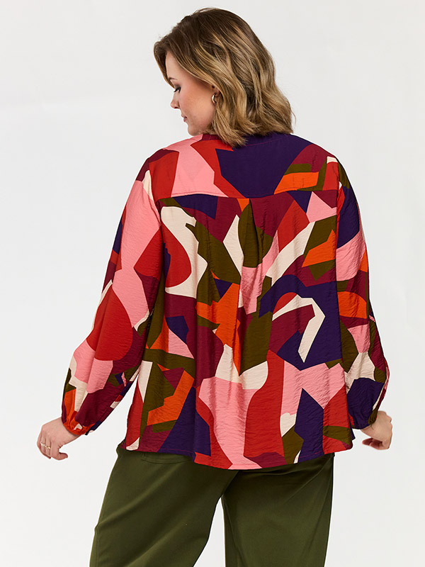 GNOVA - Plus Size Skjorte fra Gozzip