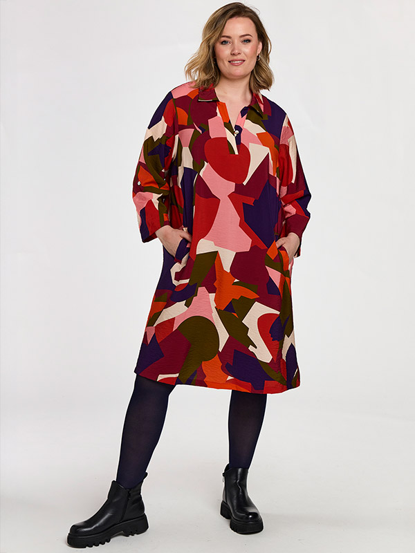 GMICHELLE - Plus Size Tunika fra Gozzip