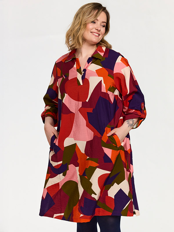 GMICHELLE - Plus Size Tunika fra Gozzip