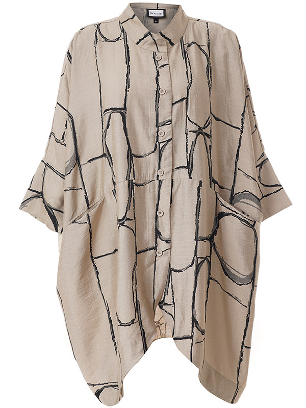 GSILJE - Plus Size Cardigan fra Gozzip