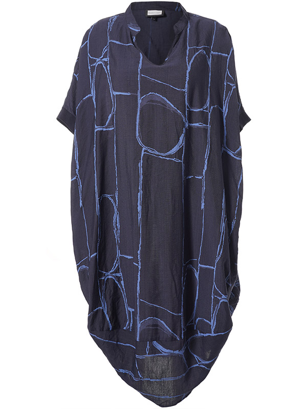 GJASMIN - Plus Size Kjole fra Gozzip