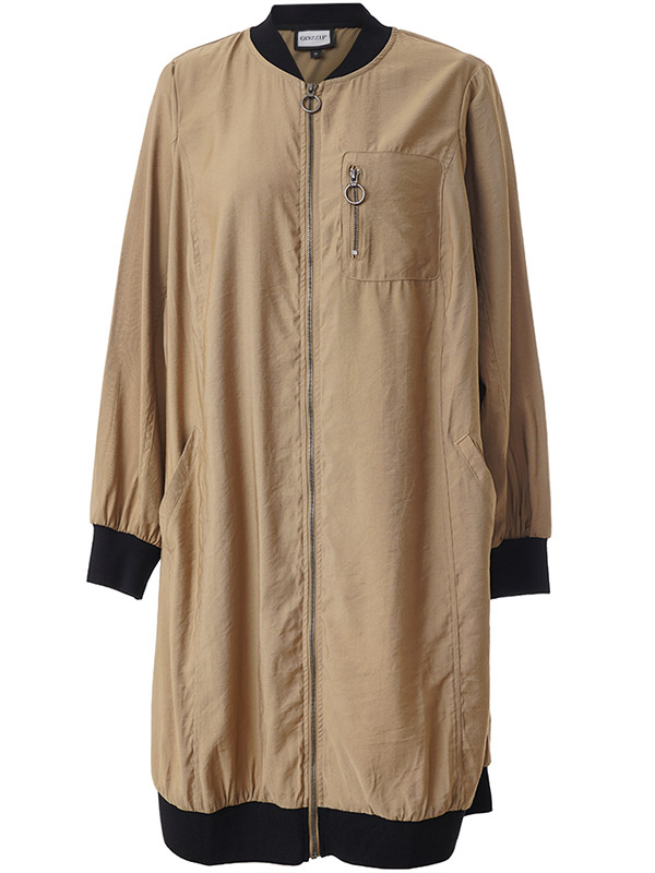 GELLINOR - Plus Size Cardigan fra Gozzip