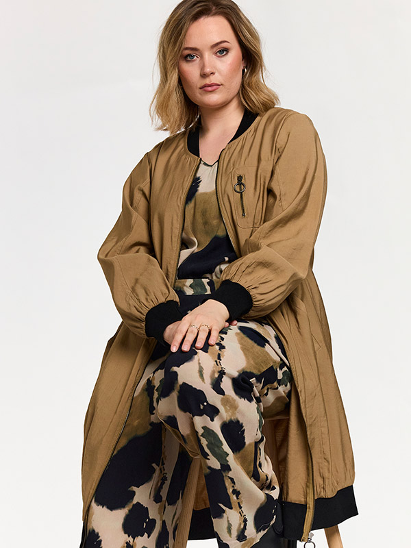 GELLINOR - Plus Size Cardigan fra Gozzip