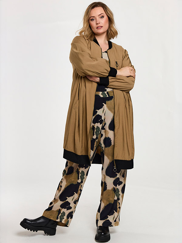 GELLINOR - Plus Size Cardigan fra Gozzip