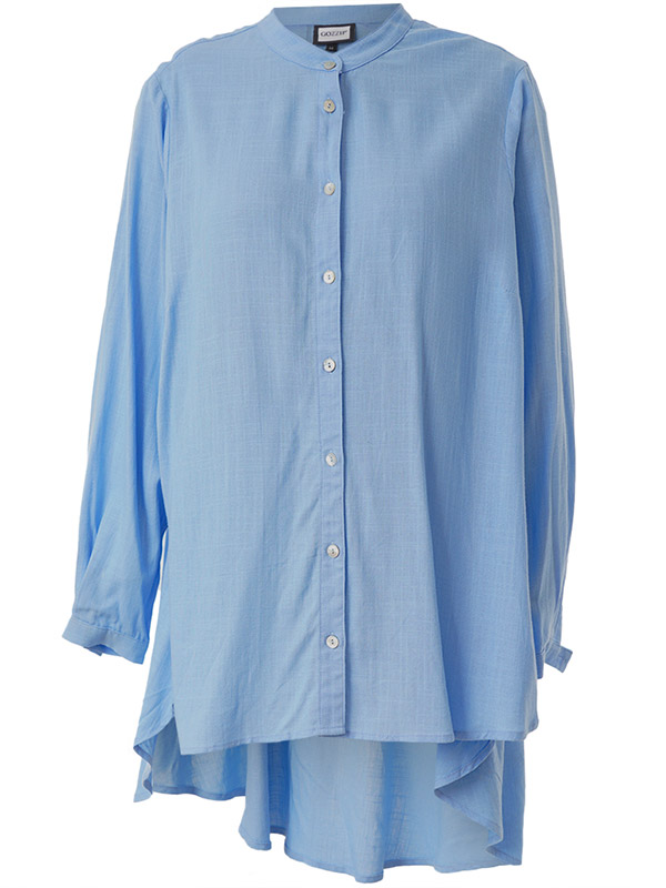 GAGNES - Plus Size Skjorte fra Gozzip