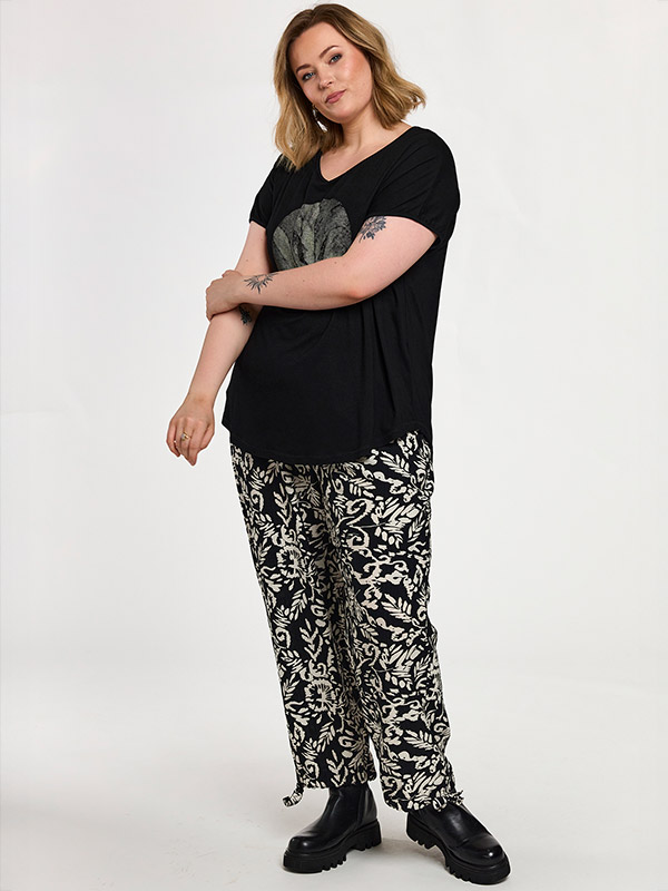 GGITTE - Plus Size T-shirt fra Gozzip