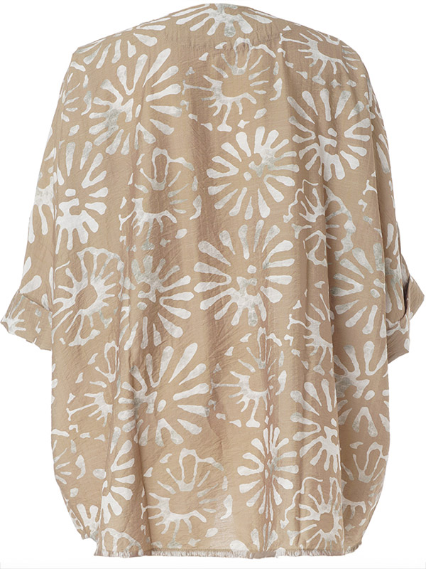 GELISSA - Plus Size Bluse fra Gozzip